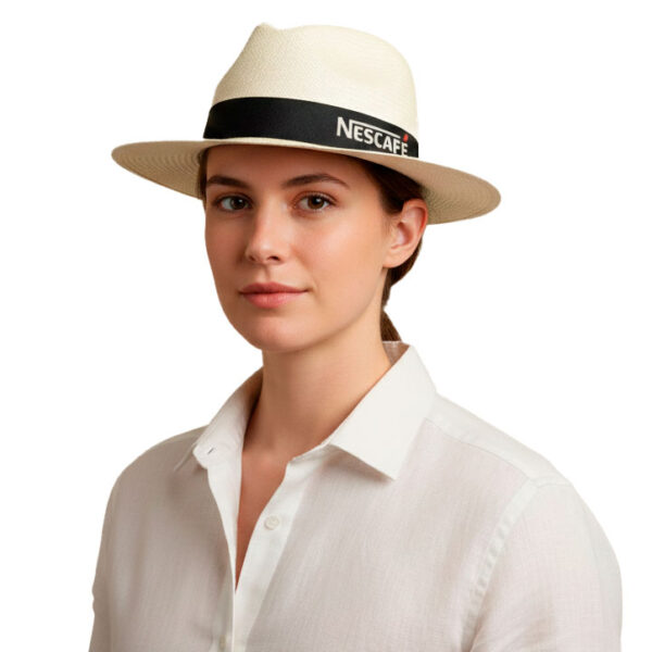 Corporate Panama Hats Custom Logo Business Gifts