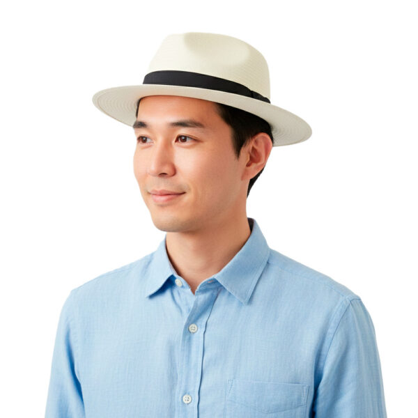 Montecristi Panama Hat Natural Toquilla Straw