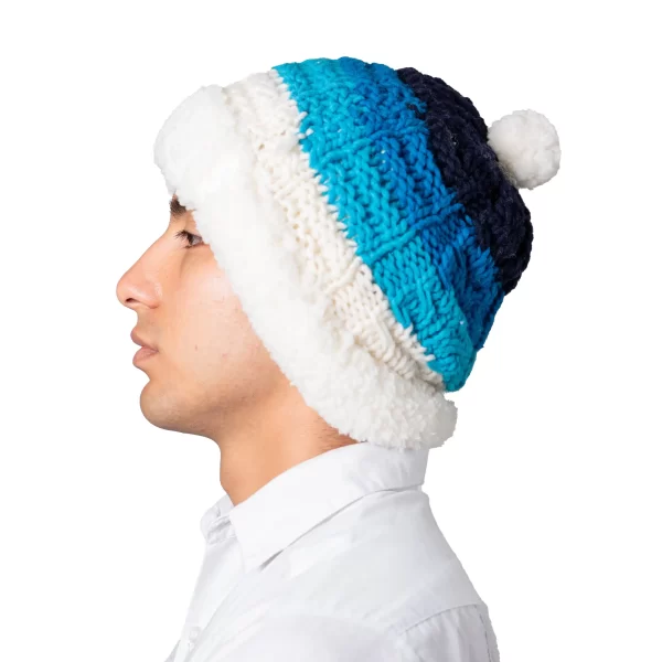 Alpaca Hat Ecuador Handmade color for men Wholesale