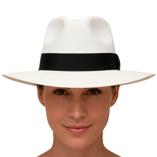 Australian Style Panama Hat White Handmade Straw Wholesale