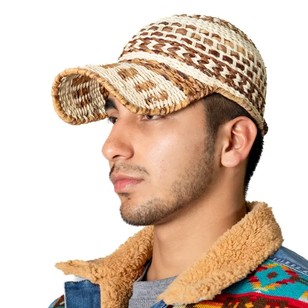 ECUADORIAN HANDMADE STRAW BANANA CAP