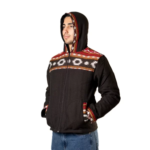 Eco-Friendly Alpaca Hoodie Wholesale Handmade Sweaters from Ecuador