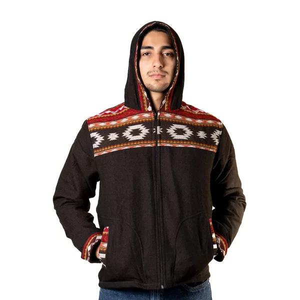 Ecuador Alpaca Wool Sweater Hoodie Artisan Wholesale Fashion