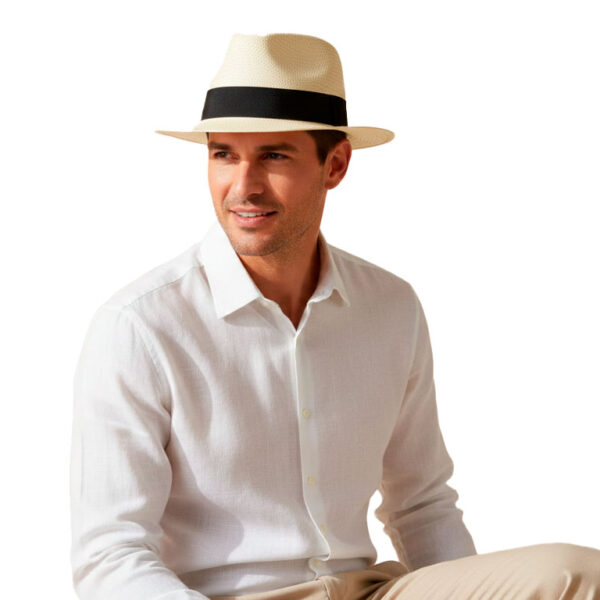 Ecuador Handmade Toquilla Straw Fedora Hat Wholesale