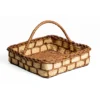 Ecuador Handmade Woven Basket Natural Rattan Storage Organizer Wholesale
