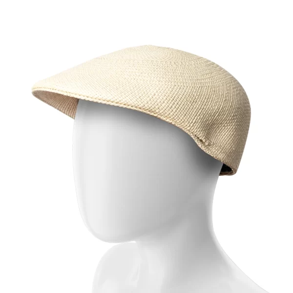 Handcrafted Straw Cap Ecuadorian Artisan Design