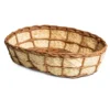 Handwoven Bread Basket Natural Wicker Serving Basket Farmhouse Kitchen Decor Wholesale