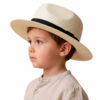 Kids Panama Hat Handmade in Ecuador Authentic Toquilla Straw