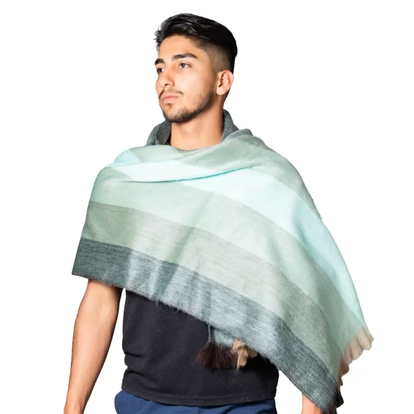 Luxury Alpaca Shawl Wholesale – Andean Handmade Wrap from Ecuador
