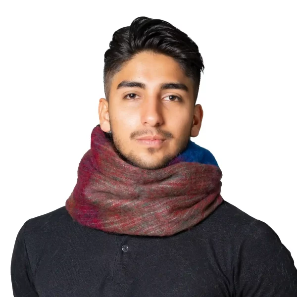 Soft Warm Alpaca Snood Wholesale Ecuador Handmade