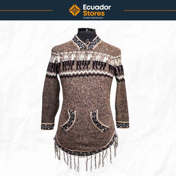 Sweater alpaca ecuador handamade wholesale