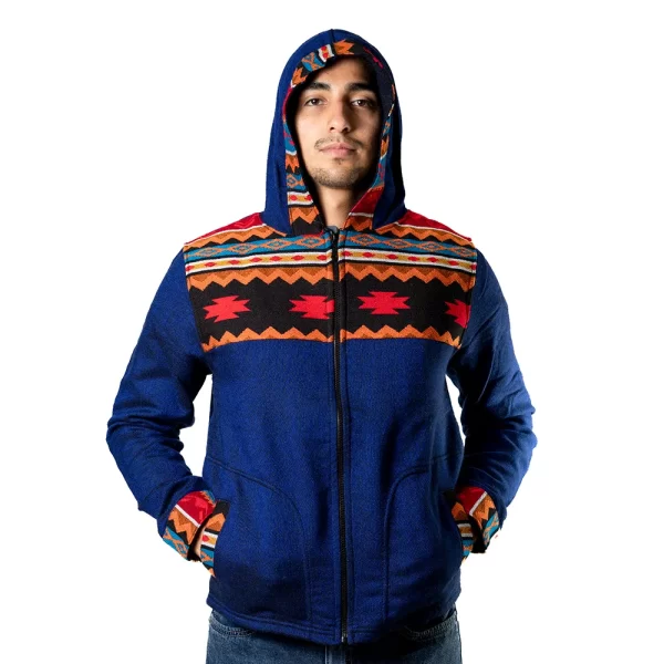 Unisex Alpaca Hoodie Wholesale Soft Andean Knitwear Handmade