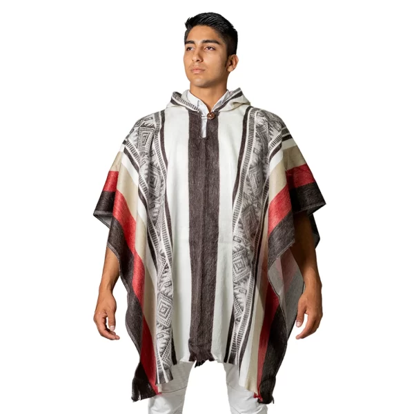 Unisex Ultra Soft Handmade Wholesale Closed Alpaca Poncho for men