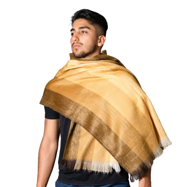 Wholesale Handmade Andean Alpaca Shawl Soft & Warm from Ecuador