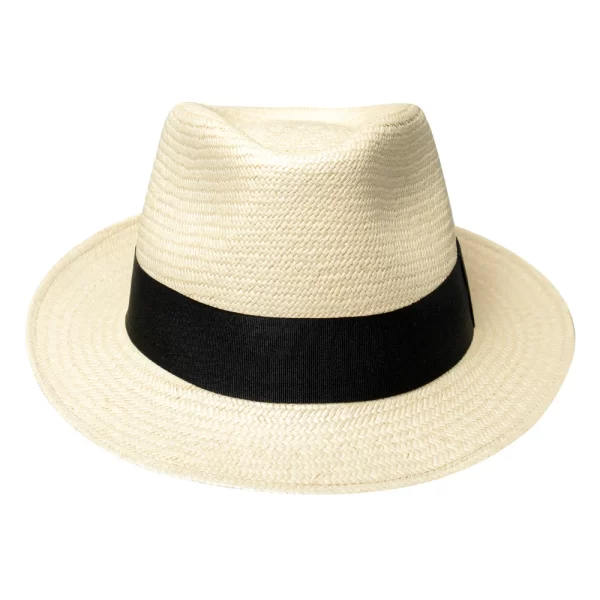 Wholesale Panama Hat Toquilla Straw Short Brim Cuban Sport Style
