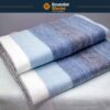 Alpaca blanket soft blue range wholesale