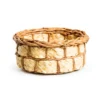 Artisan Handwoven Basket Natural Fiber Rustic Bread and Kitchen Organizer