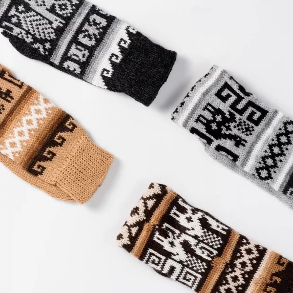 Cozy Andean Alpaca Socks Wholesale with Artisanal Quality