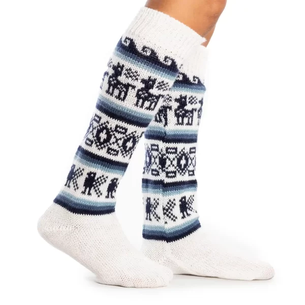 Handmade Alpaca Socks Wholesale Natural and Warm