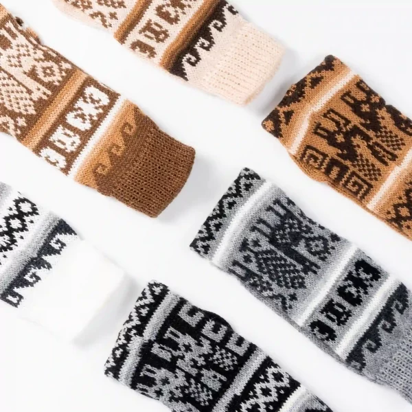 Lote Natural Fiber Alpaca Socks Wholesale Warm and Soft