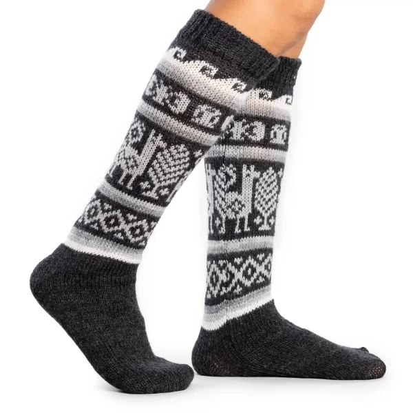 Wholesale Handmade Alpaca Socks for Cold Weather