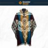 Alpaca geometric owl poncho wholesale