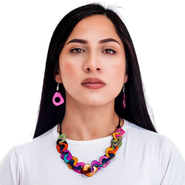 Lot of Handcrafted Tagua Necklaces in Bulk