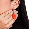 Hexagon Tagua Earrings Wholesale Handmade Jewelry
