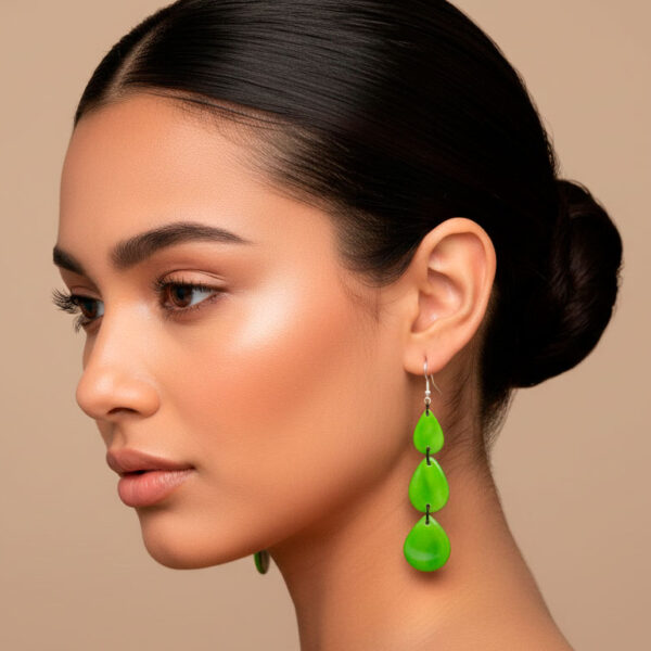 Vegetable Ivory Tagua Earrings Artisan Jewelry Wholesale