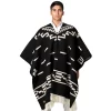Clint Eastwood Western Cowboy Poncho Replica The Good, the Bad and the Ugly Spaghetti Western Wholesale Black for men