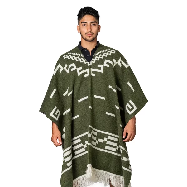 Clint Eastwood Western Cowboy Poncho Replica The Good, the Bad and the Ugly Spaghetti Western Wholesale Olive Green for men