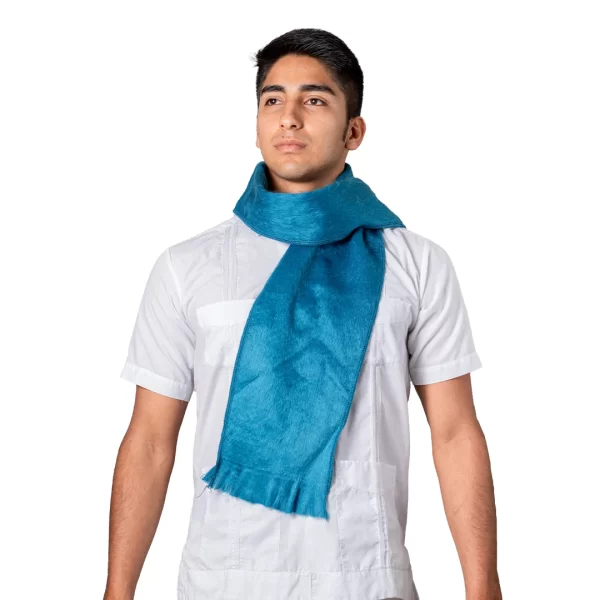 Wholesale Extra Soft Unicoloured Alpaca Scarf Handmade for Adults, Unisex Style