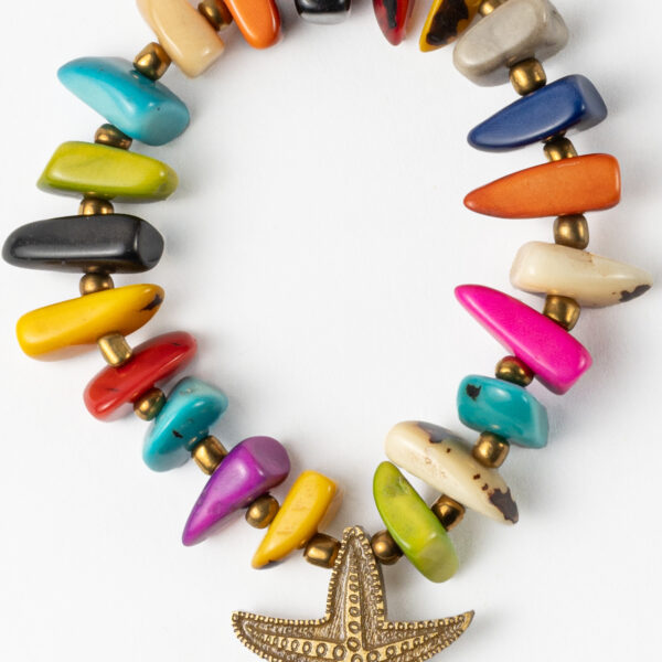 Wholesale Handmade Tagua Bracelet Summer Star Collection