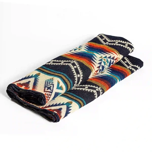 Blanket Alpaca Wholesale Rainbow Andean Ecuador Andean Handmade