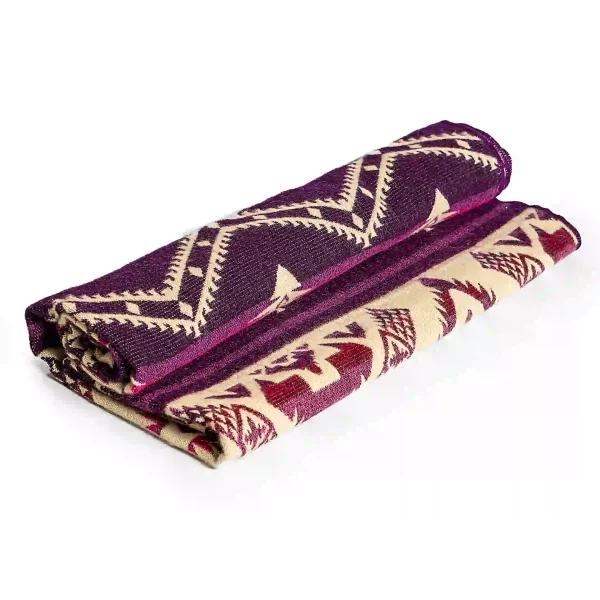 Luxury Purple Alpaca Blankets 75x90 Inches – Wholesale Supplier
