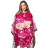 Anime Poncho Hello Kitty Pink Cute Alpaca Soft Warm Handmade Wholesale for women