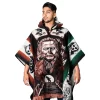 Poncho Anime Alpaca Joker Gotham Laughter Chaos Wholesale Unisex