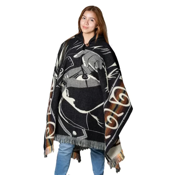 Unisex Anime Poncho Sharingan Akatsuki Alpaca Wholesale Handmade for women