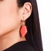 Tagua Diamond Earrings Wholesale