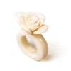 Tagua Rose Napkin Rings Handmade Eco Table Decor Wholesale
