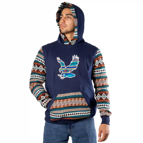 Tribal Eagle Hoodie Andean Wholesale