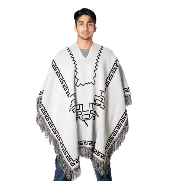 Andean Wool Poncho Handmade Wholesale