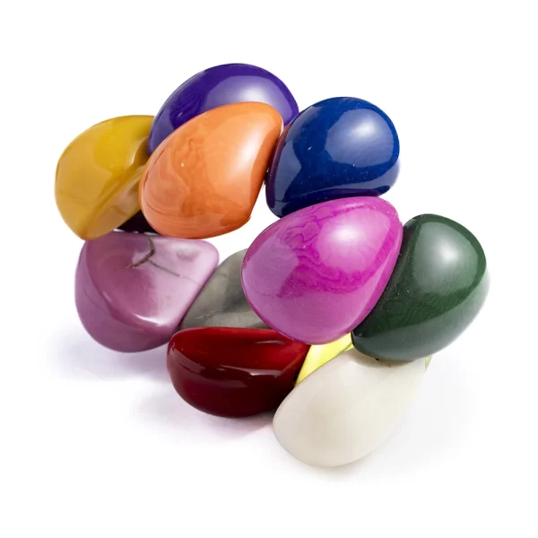 Boho Tagua Nut Bracelet Handmade