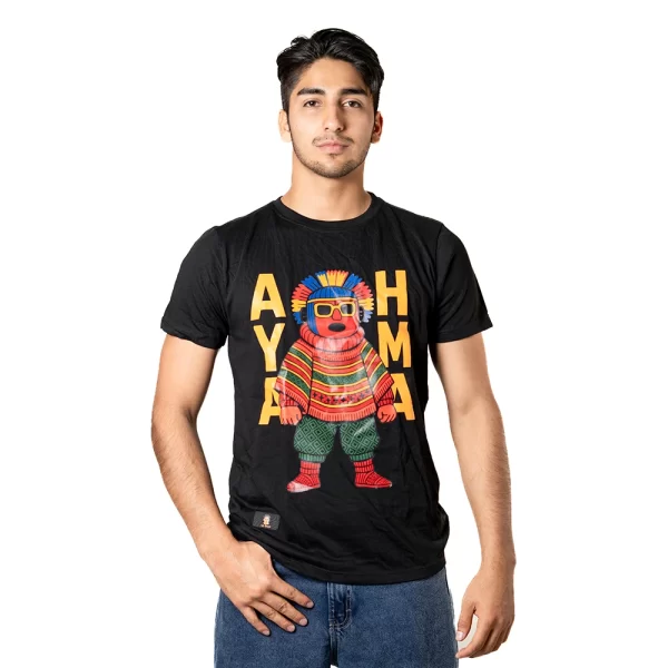 Colorful Andean Print T-Shirts Sustainable Wholesale Clothing