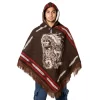 Ecuadorian Poncho Hoodie Design Handmade