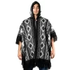 Festival Andean Poncho with Hood Alpaca Wholesale Supply