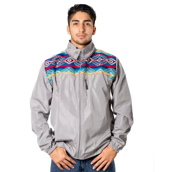 Gray Festival Waterproof Jacket Artisan Wholesale
