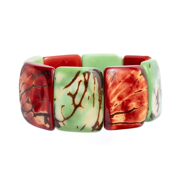 Handmade Tagua Bracelet Natural Eco Jewelry