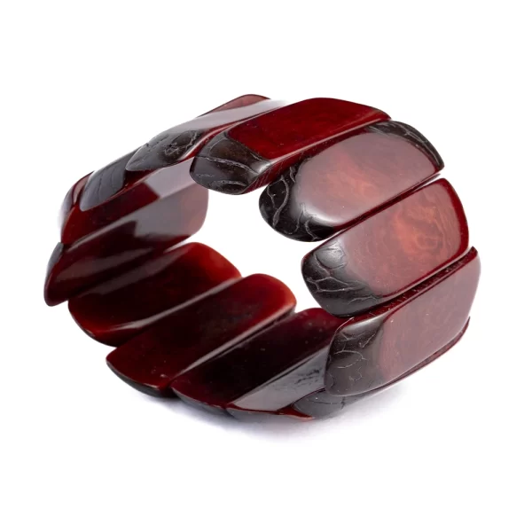 Natural Tagua Nut Bracelet Wholesale Eco Jewelry from Ecuador