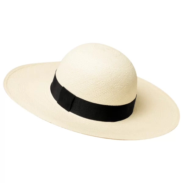 Panama Hat Toquilla Straw Wide Brim Natural Coco Pavita Women Wholesale